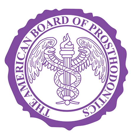 The American Board of Prosthodontics seal